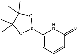 6-HYDROXYPYRIDINE-2-BORONIC ACID PINACOL ESTER Struktur