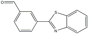 3-(1,3-BENZOTHIAZOL-2-YL)BENZALDEHYDE Struktur