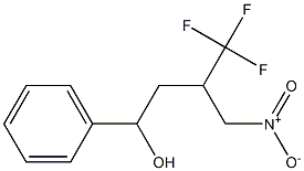 4-NITRO-1-PHENYL-3-TRIFLUOROMETHYL-1-BUTANOL Struktur