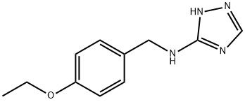 N-(4-ETHOXYBENZYL)-1H-1,2,4-TRIAZOL-3-AMINE Struktur