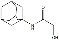 N-1-ADAMANTYL-2-HYDROXYACETAMIDE Struktur