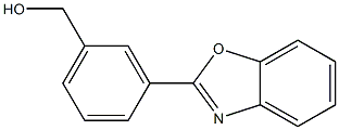 [3-(1,3-BENZOXAZOL-2-YL)PHENYL]METHANOL Struktur