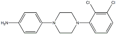 1-(4-AMINOPHENYL)-4-(2,3-DICHLOROPHENYL)PIPERAZINE Struktur