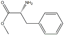 (R)-2-AMINO-3-PHENYL-PROPIONIC ACID METHYL ESTER Struktur