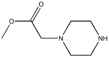 METHYL PIPERAZIN-1-YLACETATE Struktur