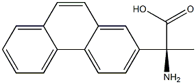 (2S)-2-AMINO-2-(2-PHENANTHRYL)PROPANOIC ACID Struktur