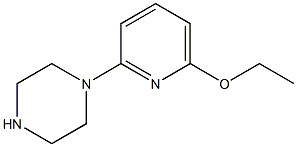 1-(6-ETHOXY-PYRIDIN-2-YL)-PIPERAZINE Struktur