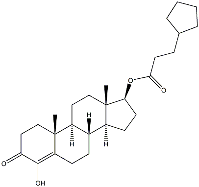 4-HYDROXYTESTOSTERONE CYPIONATE Struktur