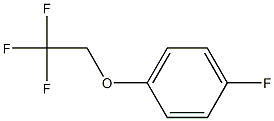 1-FLUORO-4-(2,2,2-TRIFLUOROETHOXY)BENZENE Struktur