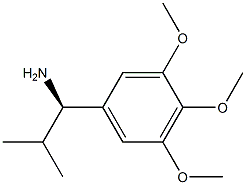 (1R)-2-METHYL-1-(3,4,5-TRIMETHOXYPHENYL)PROPYLAMINE Struktur