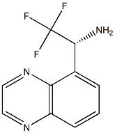 (1R)-2,2,2-TRIFLUORO-1-QUINOXALIN-5-YLETHYLAMINE Struktur