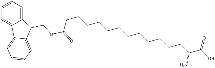 (R,S)-FMOC-2-AMINO-TETRADECANOIC ACID Struktur