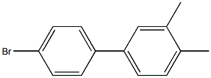 4-BROMO-3',4'-DIMETHYLBIPHENYL Struktur