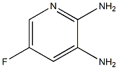 5-FLUORO-PYRIDINE-2,3-DIAMINE Struktur