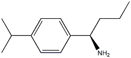 (1R)-1-[4-(METHYLETHYL)PHENYL]BUTYLAMINE Structure