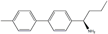 (1R)-1-[4-(4-METHYLPHENYL)PHENYL]BUTYLAMINE Struktur