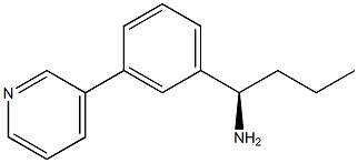 (1R)-1-(3-(3-PYRIDYL)PHENYL)BUTYLAMINE Struktur