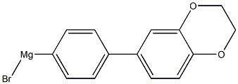 4-[3,4-(ETHYLENEDIOXY)PHENYL]PHENYLMAGNESIUM BROMIDE Struktur