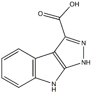 1,8-DIHYDROPYRAZOLO[3,4-B]INDOLE-3-CARBOXYLIC ACID Struktur