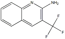 2-AMINO-3-(TRIFLUOROMETHYL)QUINOLINE Struktur