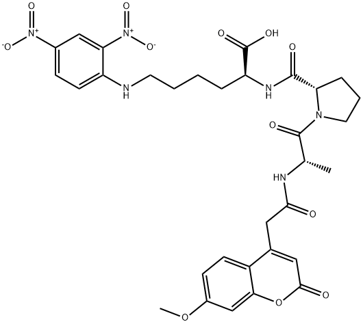 ANGIOTENSIN I CONVERTING ENZYME 2, (ACE-2) SUBSTRATE Struktur