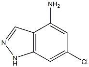 4-AMINO-6-CHLOROINDAZOLE Struktur