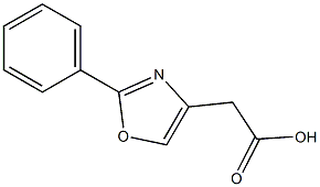 (2-PHENYL-1,3-OXAZOL-4-YL)ACETIC ACID Struktur