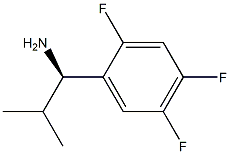 (1R)-2-METHYL-1-(2,4,5-TRIFLUOROPHENYL)PROPYLAMINE Struktur