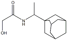 N-[1-(1-ADAMANTYL)ETHYL]-2-HYDROXYACETAMIDE Struktur