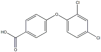 4-(2,4-DICHLOROPHENOXY)BENZOIC ACID Struktur