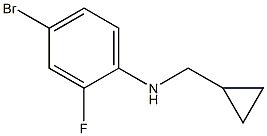 (1S)(4-BROMO-2-FLUOROPHENYL)CYCLOPROPYLMETHYLAMINE Struktur