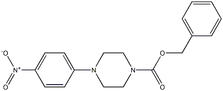 1-CBZ-4-(4-NITROPHENYL)-PIPERAZINE Struktur