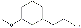 2-(3-METHOXY-CYCLOHEXYL)-ETHYLAMINE Struktur