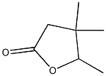 3,3,4-TRIMETHYLBUTYROLACTONE Struktur