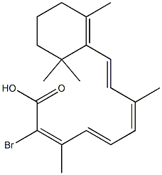 BROMORETHINIC ACID Struktur