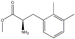 METHYL (2R)-2-AMINO-3-(2,3-DIMETHYLPHENYL)PROPANOATE Struktur