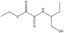 N-(1-HYDROXYMETHYL-PROPYL)-OXALAMIC ACID ETHYL ESTER Struktur