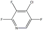 4-CHLORO-2,3,5-TRIFLUOROPYRIDINE Struktur