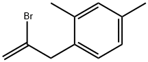 2-BROMO-3-(2,4-DIMETHYLPHENYL)-1-PROPENE Struktur