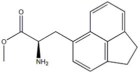 METHYL (2R)-3-ACENAPHTHEN-5-YL-2-AMINOPROPANOATE Struktur