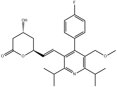 CERIVASTATIN LACTONE Struktur