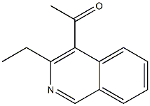 1-(3-ETHYLISOQUINOLIN-4-YL)ETHANONE Struktur