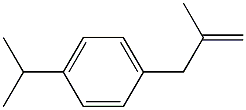 3-(4-ISOPROPYLPHENYL)-2-METHYL-1-PROPENE Struktur