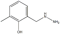 2-HYDROXY-3-METHYL-BENZYL-HYDRAZINE Struktur