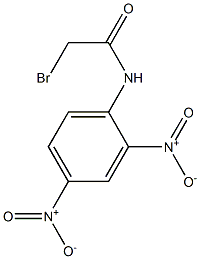 2-BROMO-N-(2,4-DINITROPHENYL)ACETAMIDE Struktur