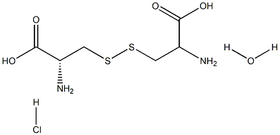 L-CYSTINE HYDROCHLORIDE HYDRATE Struktur