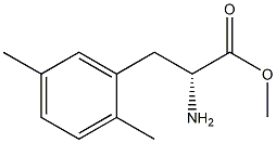 METHYL (2R)-2-AMINO-3-(2,5-DIMETHYLPHENYL)PROPANOATE Struktur