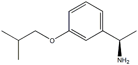 (1R)-1-[3-(2-METHYLPROPOXY)PHENYL]ETHYLAMINE Struktur