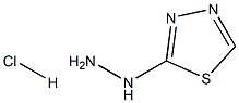 [1,3,4]THIADIAZOL-2-YL-HYDRAZINE HYDROCHLORIDE Struktur