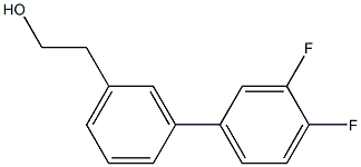 3-(3,4-DIFLUOROPHENYL)PHENETHYL ALCOHOL Struktur